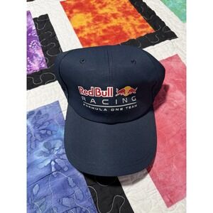 Puma X Red Bull Racing Adjustable Snapback Buckle Back Hat Puma Navy Blue